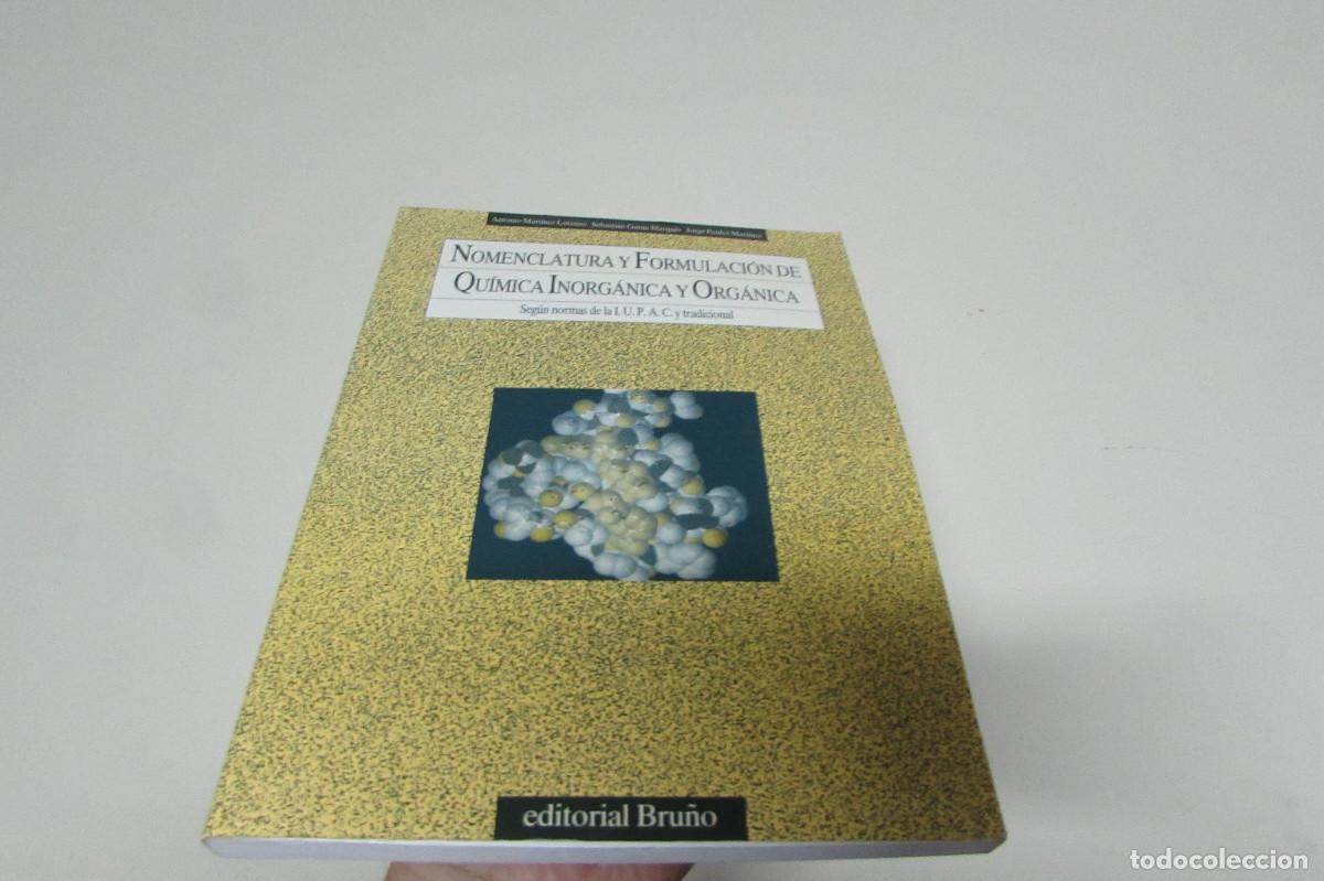 Libros de segunda mano de ciencias: NOMENCLATURA Y FORMULACI&Oacute;N DE QU&Iacute;MICA INORG&Aacute;NICA Y ORG&Aacute;NICA