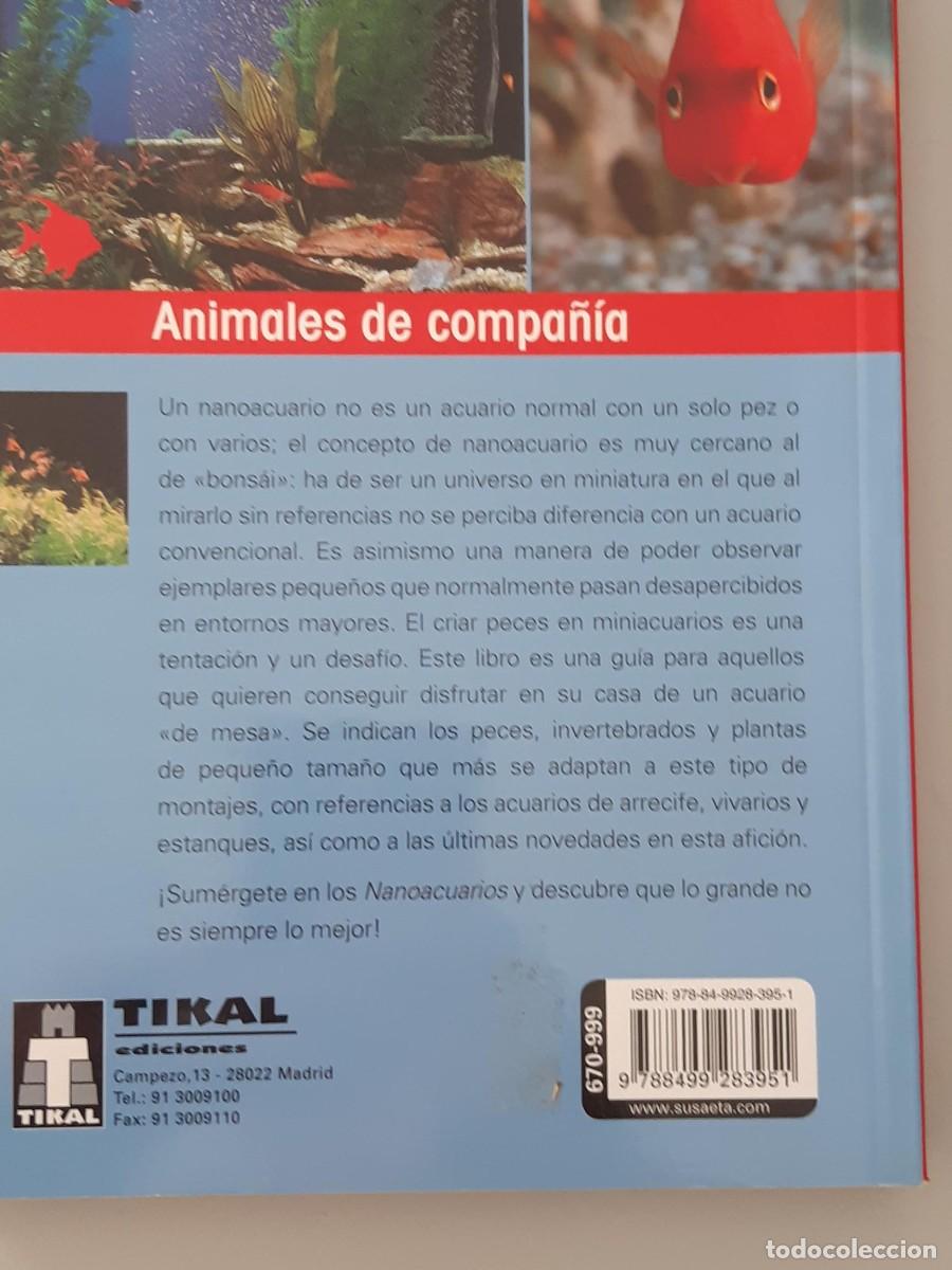Libros de segunda mano: NANOACUARIOS DAVID E. BORUCHOWITZ ACUARIOS ACUARIOFILIA - Foto 2