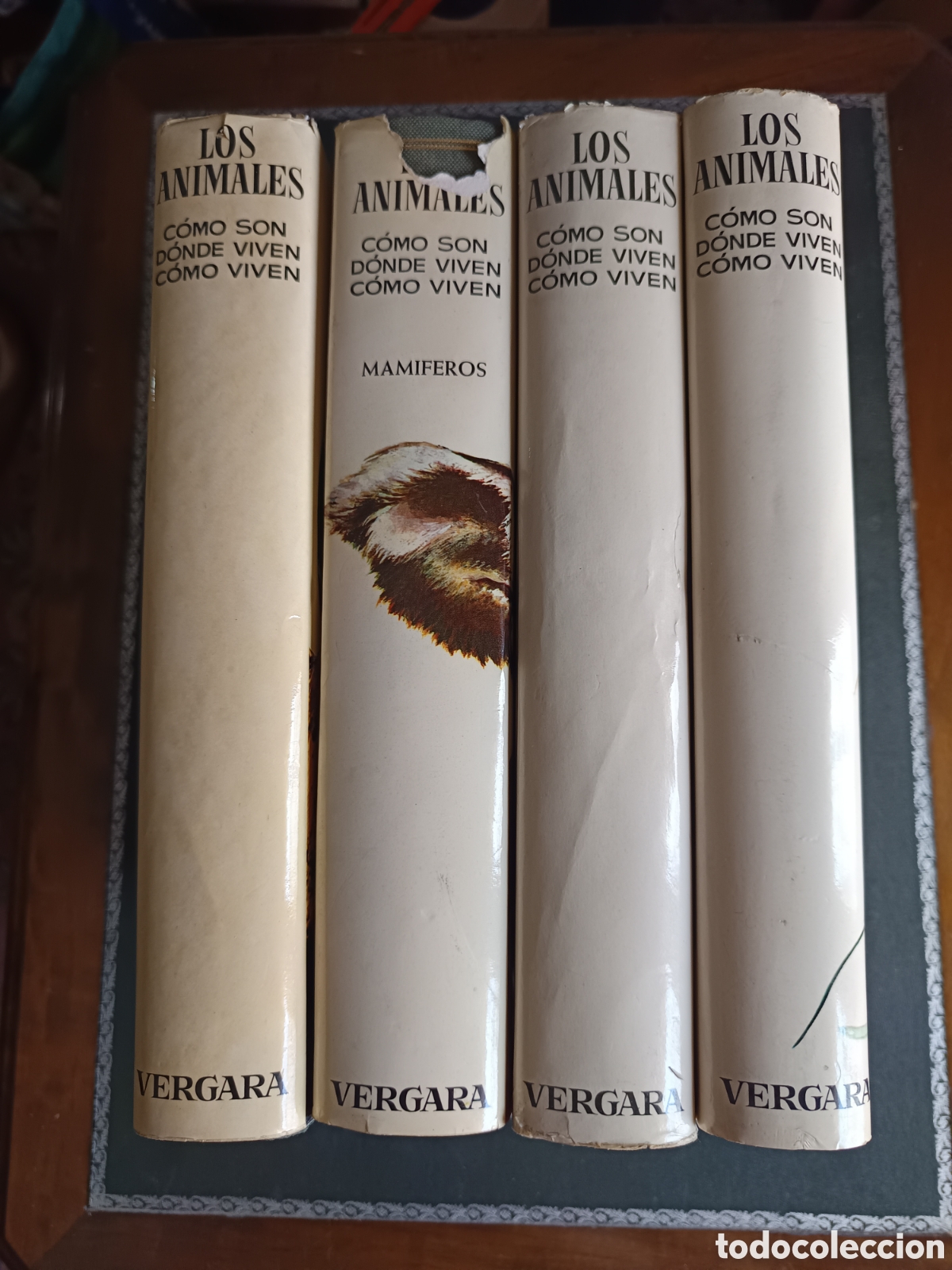 Libros de segunda mano: lote 4 tomos. Los animales de Editorial Vergara. G. Scortecci. Tambi&eacute;n sueltos
