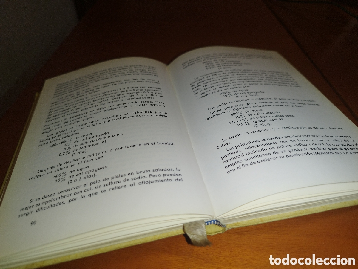Libros de segunda mano de ciencias: ABC DE LA CURTICION CUERO AL VEGETAL. ED. BASF(d&eacute;cada de 1960). - Foto 5