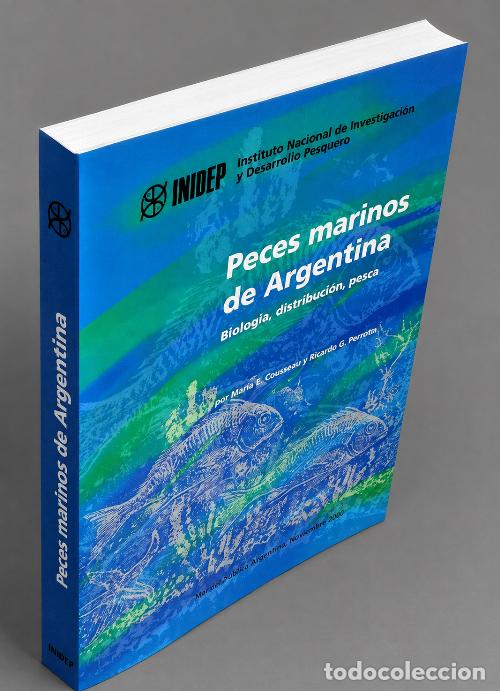 Libros de segunda mano: PECES MARINOS DE ARGENTINA. BILOGIA. DISTRIBUCION. PESCA. MARIA COUSSEAU. RICARDO PERROTTA.