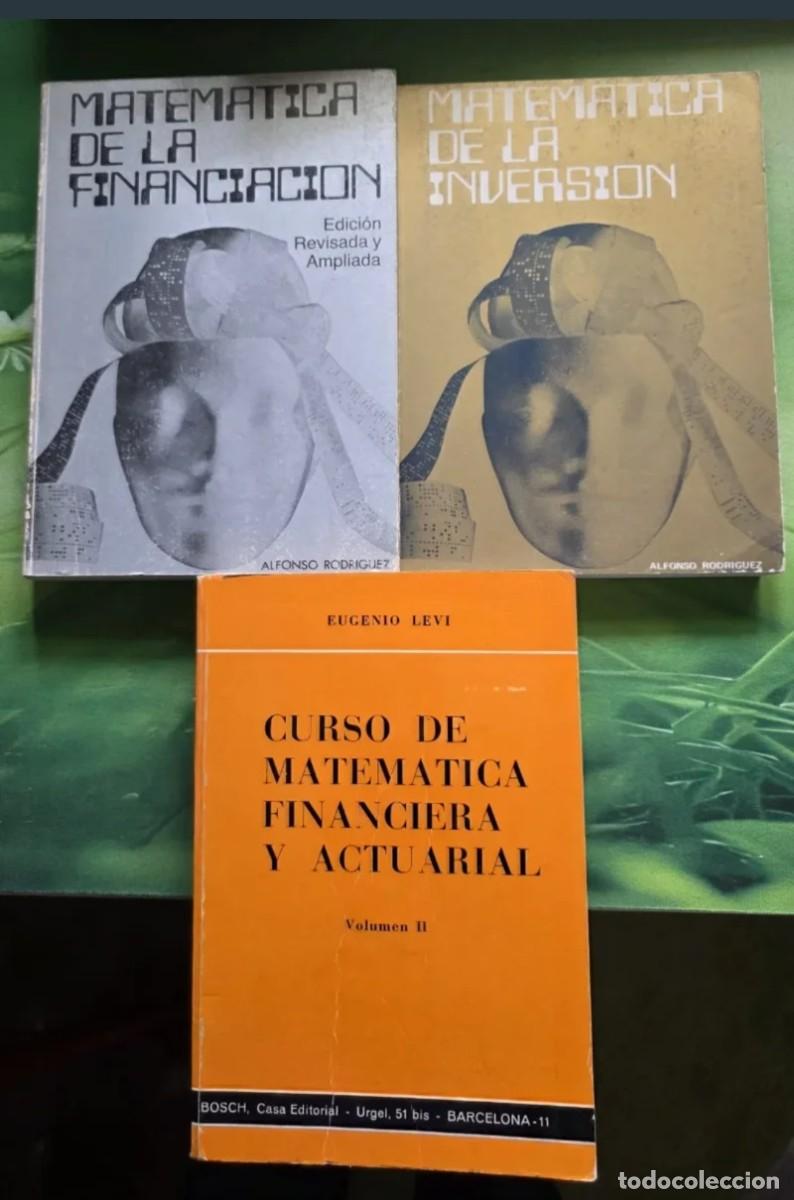 Libros de segunda mano de ciencias: MATEM&Aacute;TICA FINANCIERA Y ACTUARIAL