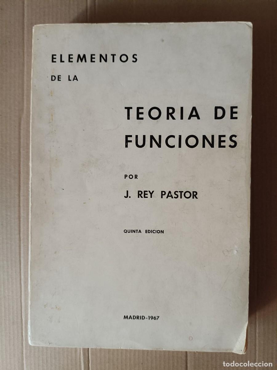 Libros de segunda mano de ciencias: Elementos de la Teor&iacute;a de Funciones