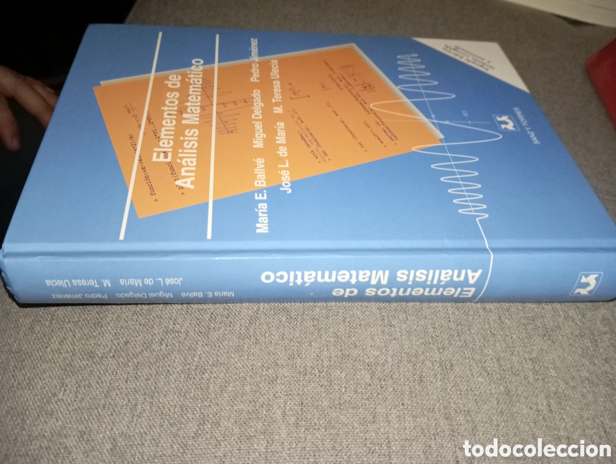 Libros de segunda mano de ciencias: ELEMENTOS DE ANALISIS MATEMATICO. SANZ Y TORRES. - Foto 2