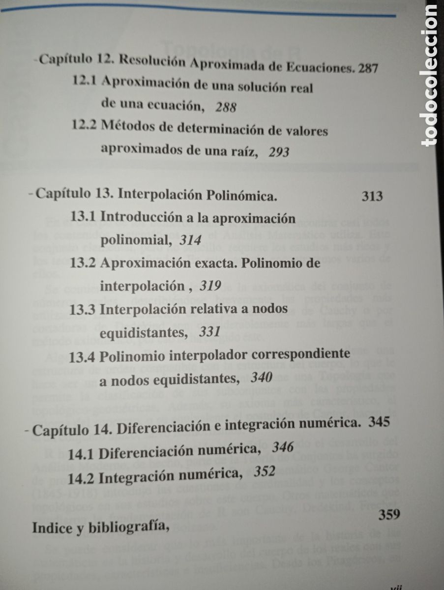 Libros de segunda mano de ciencias: ELEMENTOS DE ANALISIS MATEMATICO. SANZ Y TORRES. - Foto 10