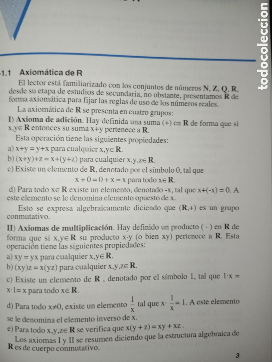Libros de segunda mano de ciencias: ELEMENTOS DE ANALISIS MATEMATICO. SANZ Y TORRES. - Foto 12