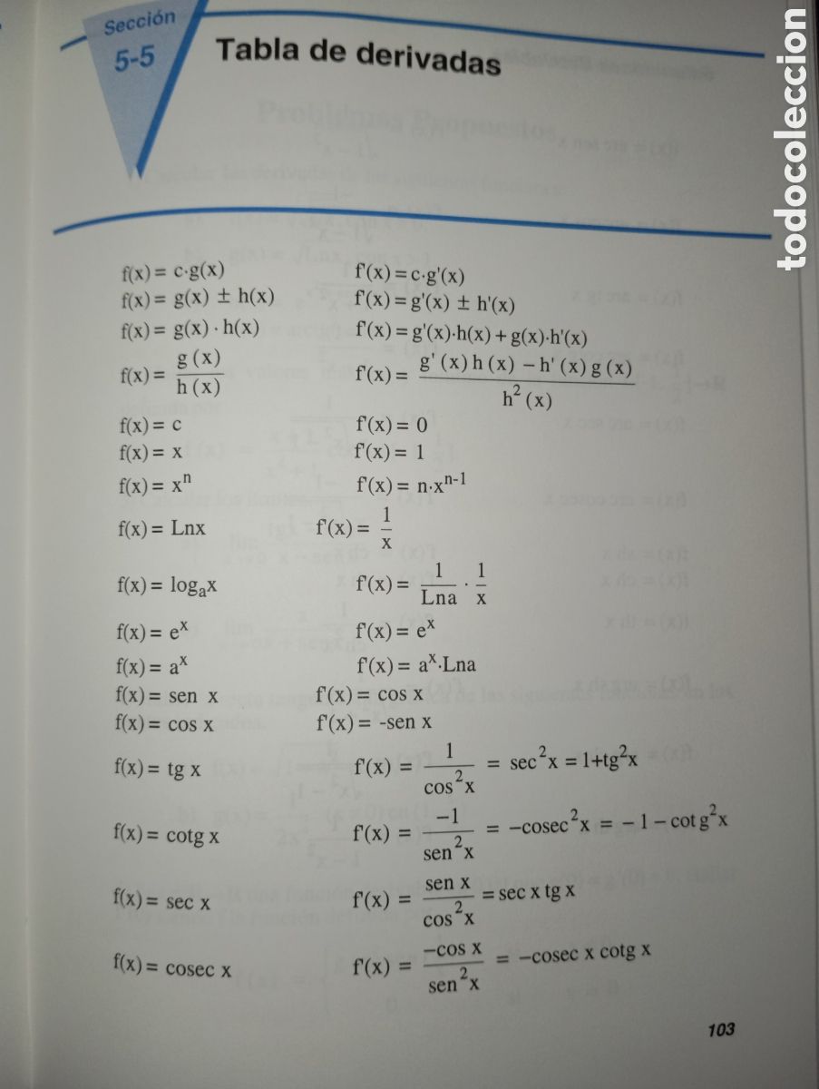 Libros de segunda mano de ciencias: ELEMENTOS DE ANALISIS MATEMATICO. SANZ Y TORRES. - Foto 18