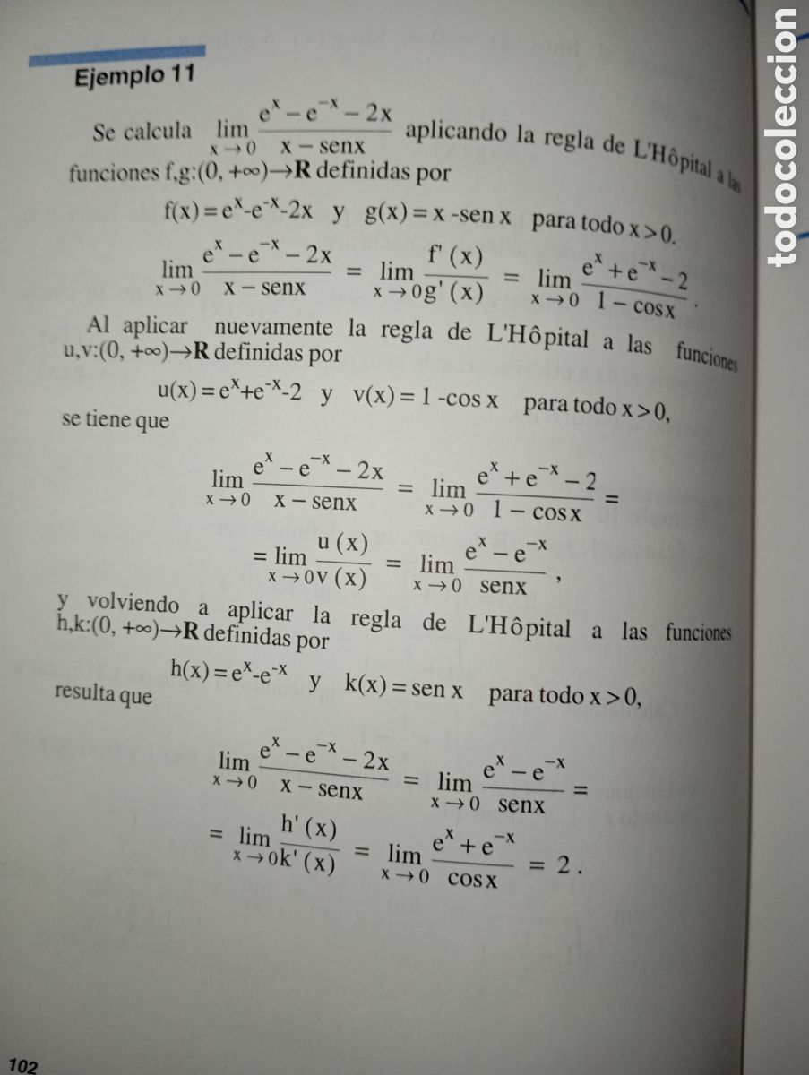 Libros de segunda mano de ciencias: ELEMENTOS DE ANALISIS MATEMATICO. SANZ Y TORRES. - Foto 19