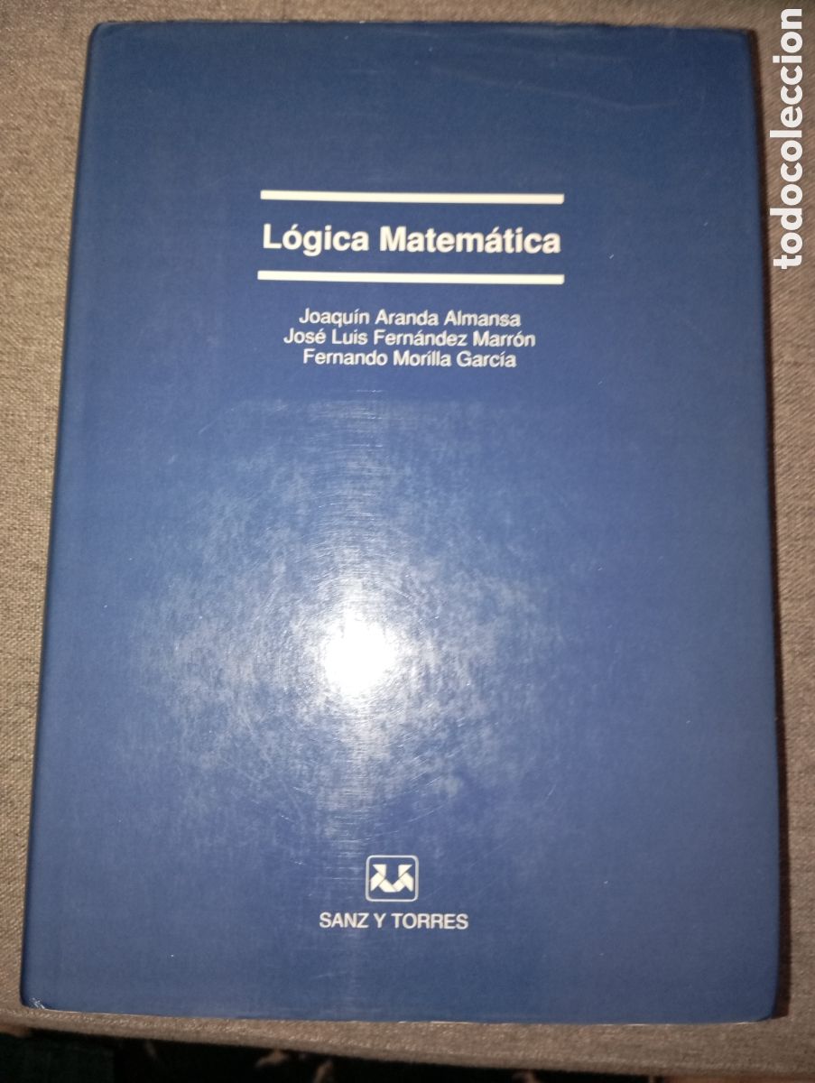 Libros de segunda mano de ciencias: LOGICA MATEMATICA, SANZ Y TORRES.