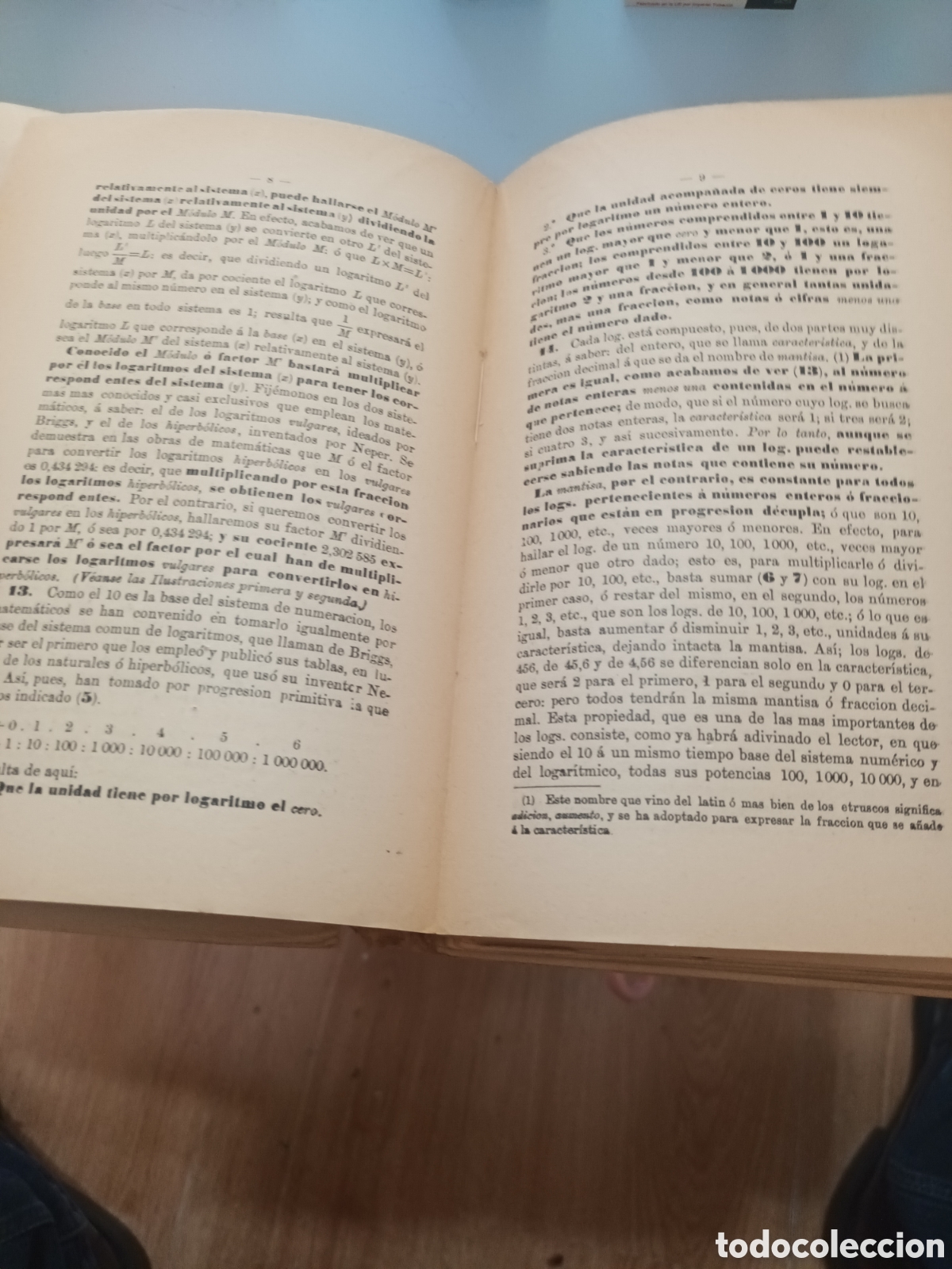 Libros de segunda mano de ciencias: A&Ntilde;O 1955 TABLAS DE LOS LOGARITMOS VULGARES - Foto 3