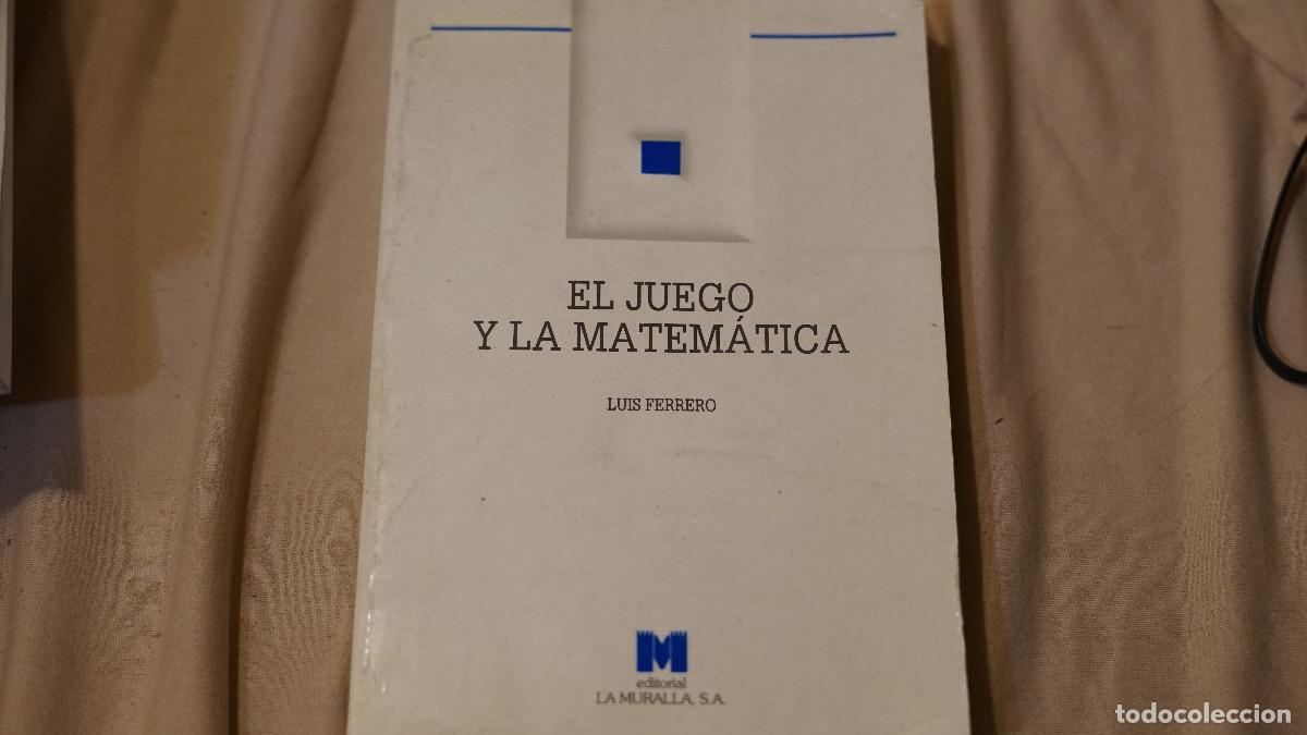 Libros de segunda mano de ciencias: Luis Ferrero - El juego y la matem&aacute;tica - La muralla 1991