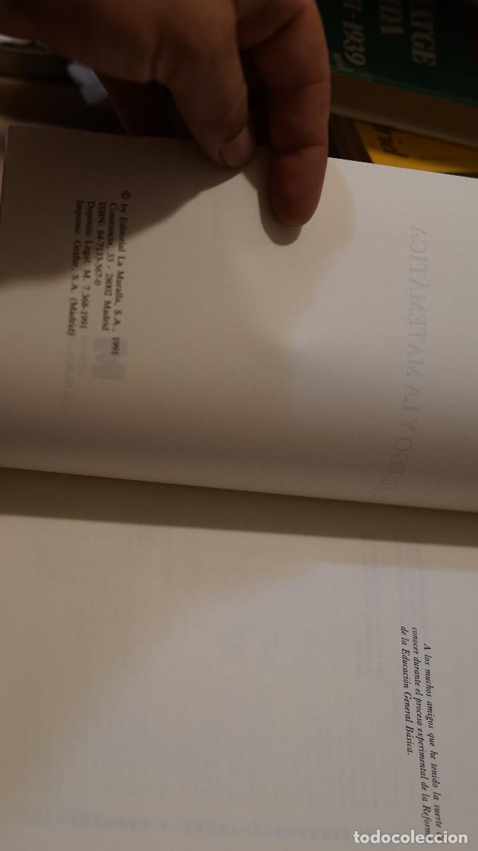 Libros de segunda mano de ciencias: Luis Ferrero - El juego y la matem&aacute;tica - La muralla 1991 - Foto 2