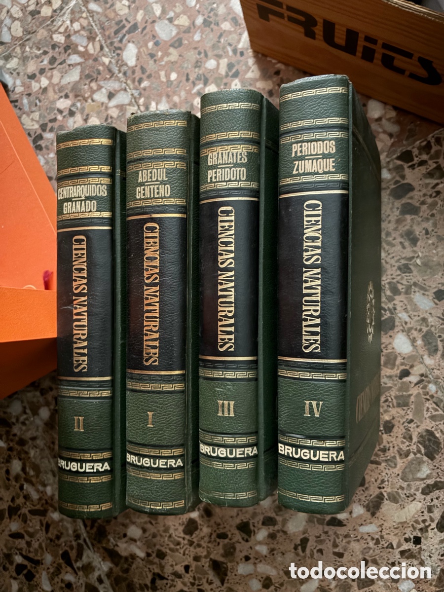 Libros de segunda mano: Ciencias naturales. Bruguera. 4 tomos. Completo. Buen estado. 1967. Preciosas ilustraciones