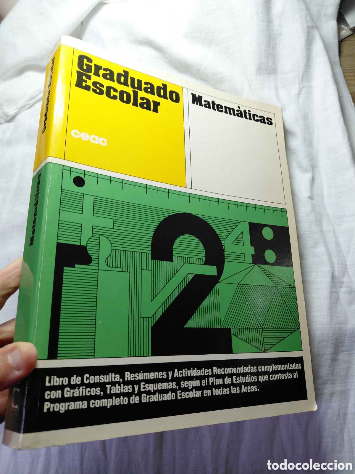 Libros de segunda mano de ciencias: GRADUADO ESCOLAR.MATEMATICAS.JUAN JOSE RIVERA GOMEZ.EDICIONES CEAC 1975