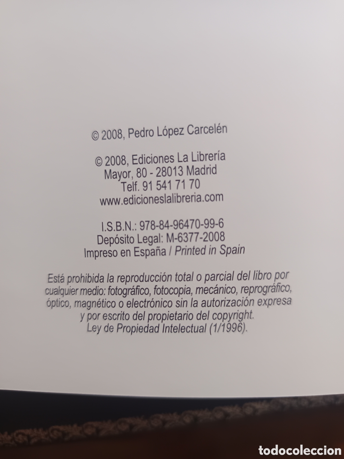 Libros de segunda mano: El Prado y el Buen Retiro de Pedro L&oacute;pez Carcel&eacute;n - Foto 4