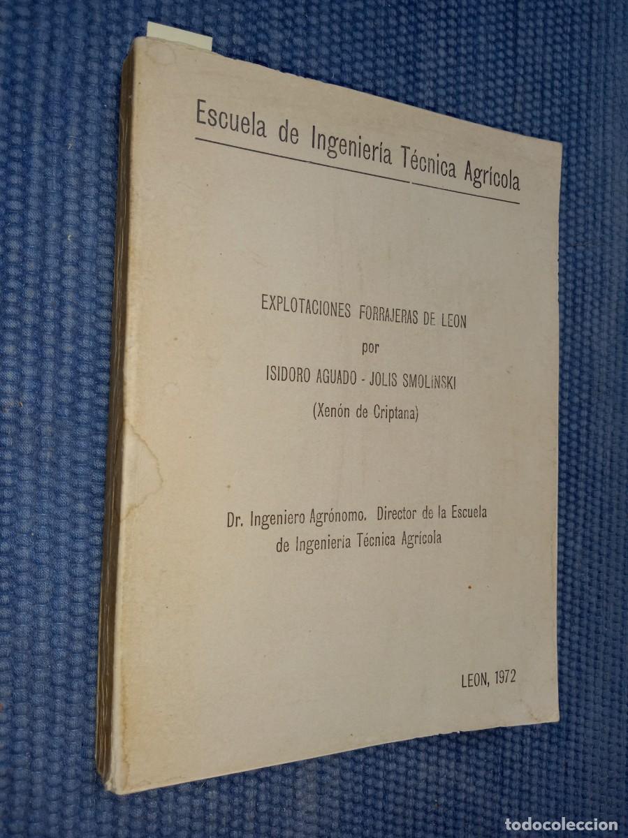 Libros de segunda mano: Explotaciones forrajeras de Le&oacute;n