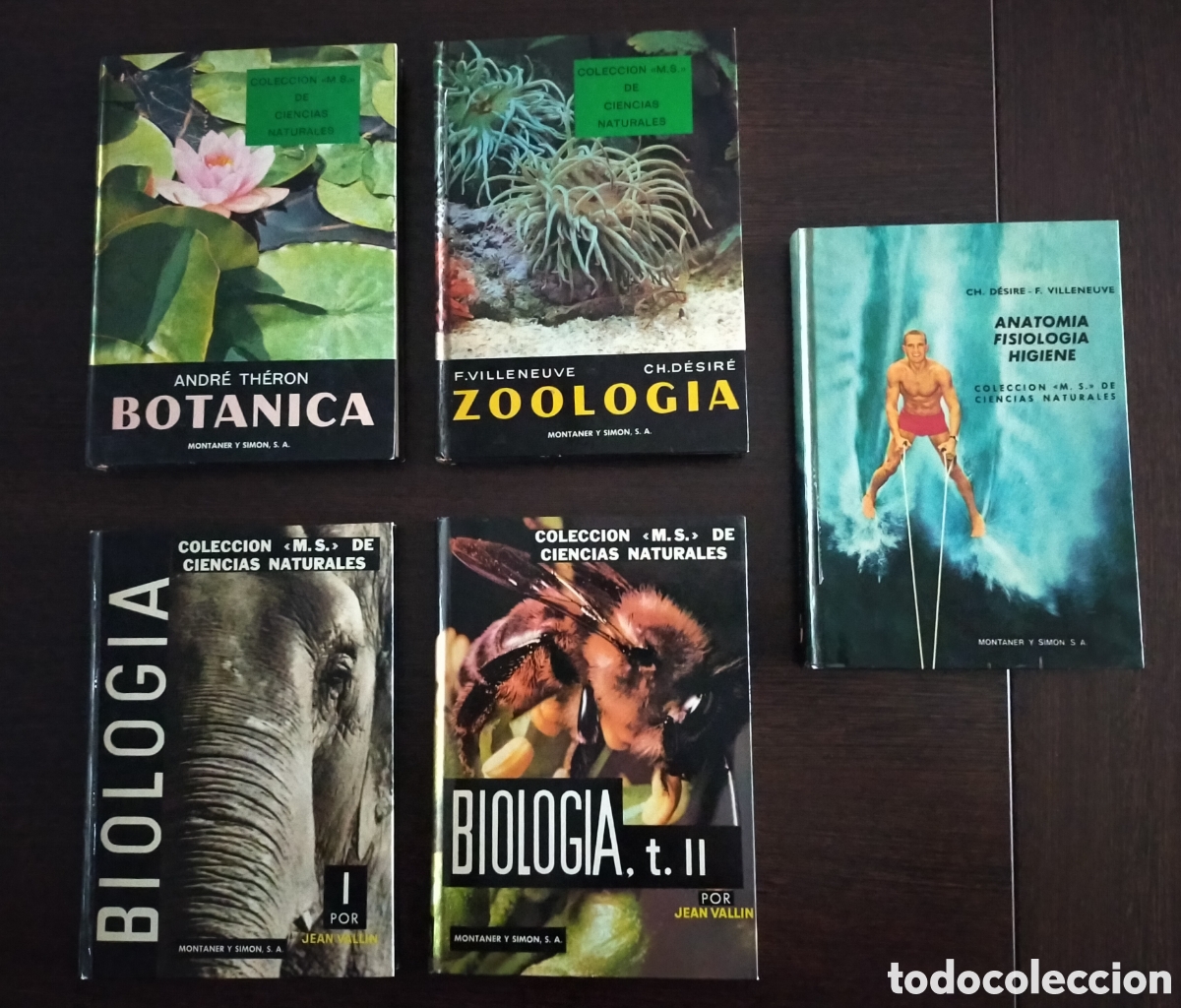 Libros de segunda mano: Colecci&oacute;n M.S. Ciencias Naturales, Bot&aacute;nica, Zoolog&iacute;a. Biolog&iacute;a, Anatom&iacute;a