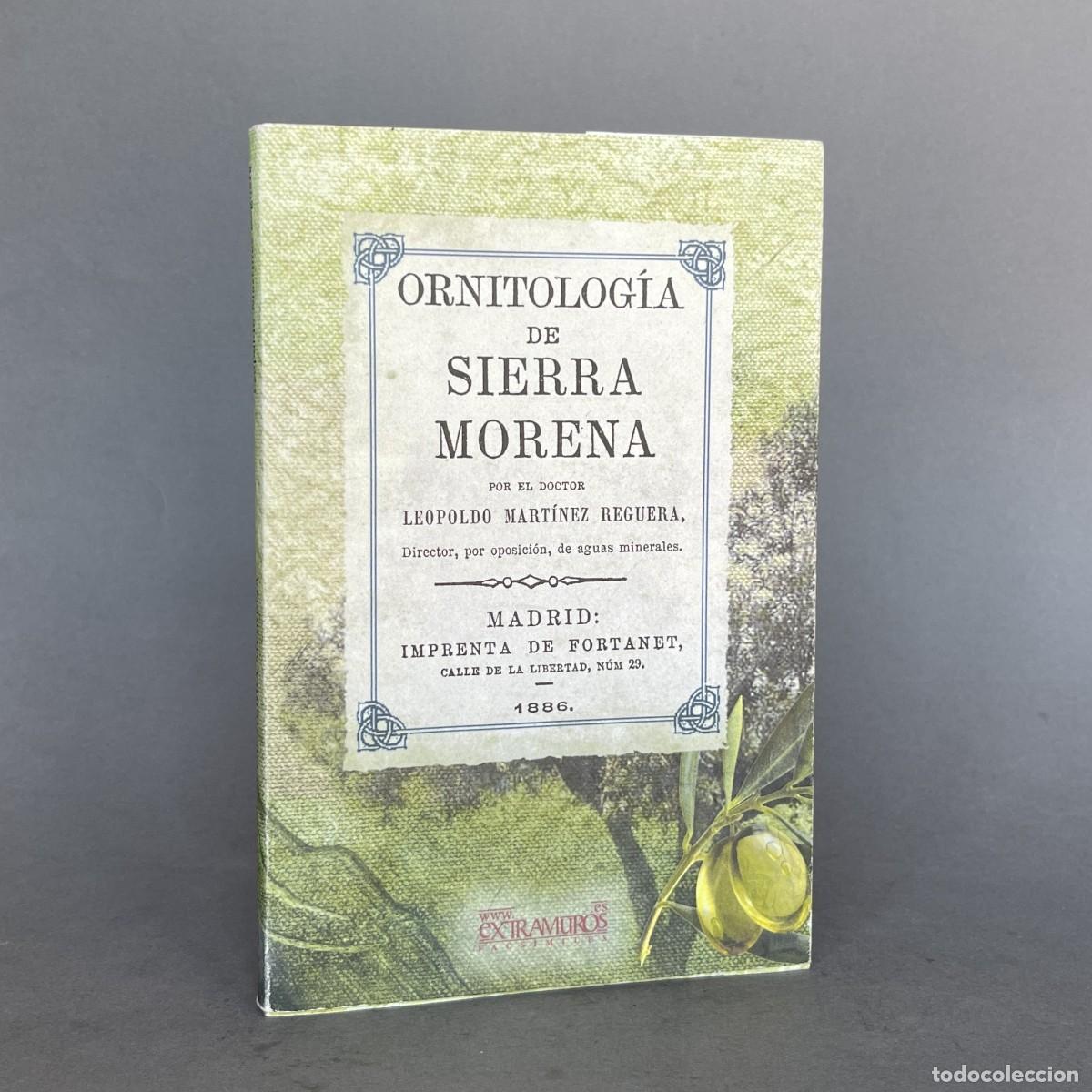 Libros de segunda mano: Ornitolog&iacute;a de Sierra Morena - Mart&iacute;nez Reguera - Aves - Andaluc&iacute;a