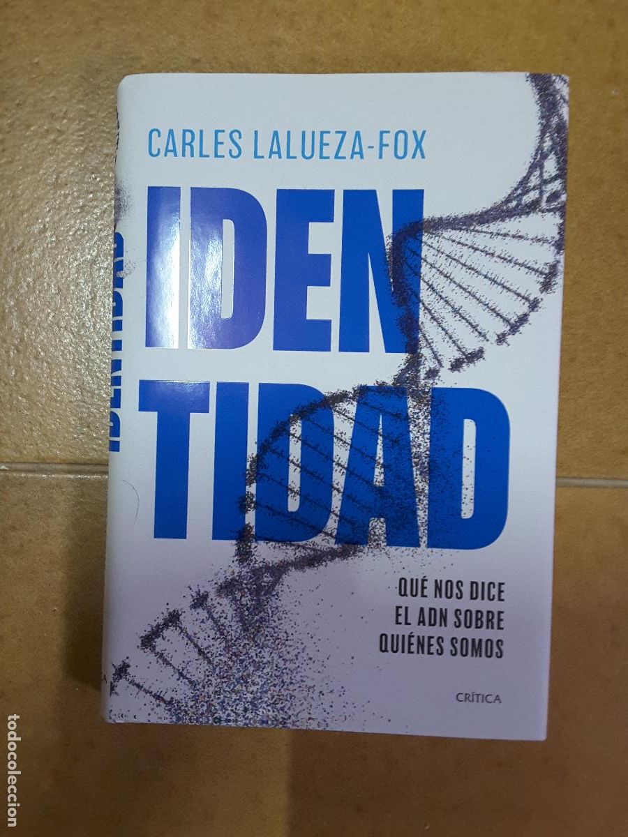 Libros de segunda mano: Identidad (Carles Lalueza-Fox)