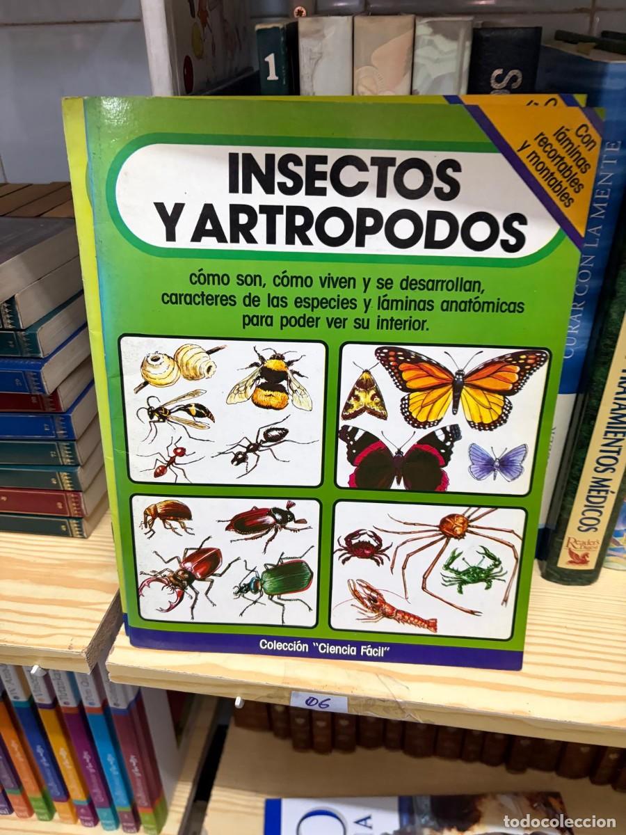 Libros de segunda mano: 06 Insectos y artr&oacute;podos, Colecci&oacute;n Ciencia F&aacute;cil, editorial SM Saber