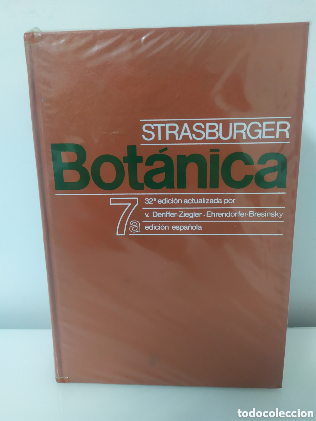 Libros de segunda mano: TRATADO DE BOTANICA STRASBURGER 1985 EDICIONES MARIN - 7&ordf; EDICION ESPA&Ntilde;OLA