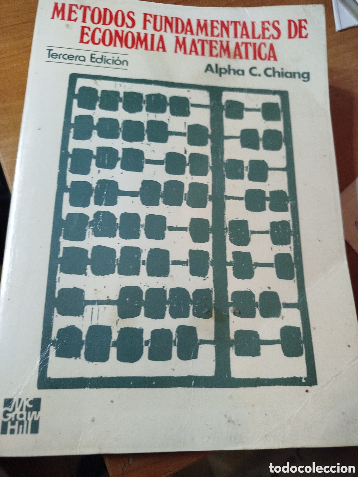 Libros de segunda mano de ciencias: M&eacute;todos fundamentales de econom&iacute;a matem&aacute;tica. Alfa c. Chiang. Matem&aacute;ticas
