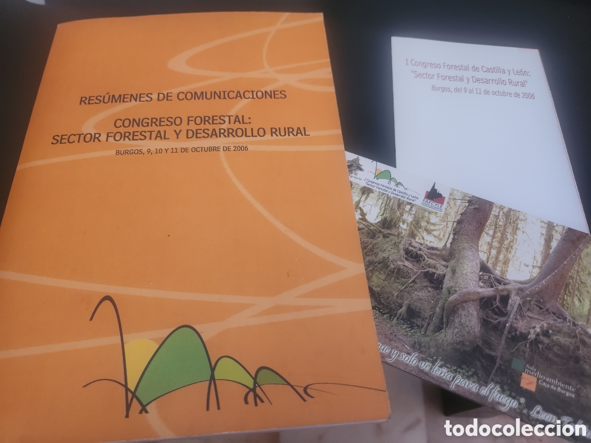 Libros de segunda mano: Resumen de comunicaciones - congreso forestal