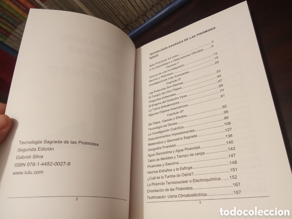 Libros de segunda mano de ciencias: TECNOLOG&Iacute;A SAGRADA DE LAS PIR&Aacute;MIDES - Gabriel Silva - Foto 5