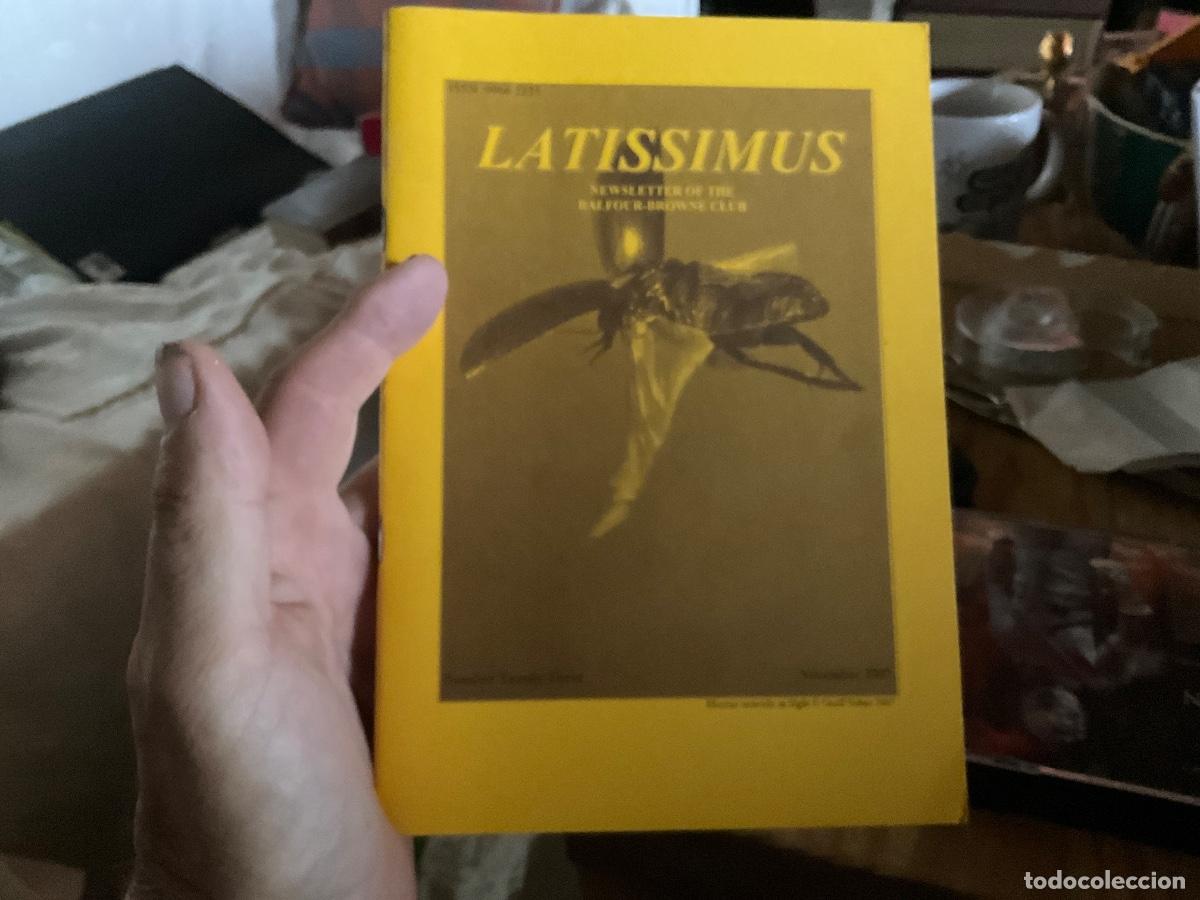 Libros de segunda mano: Latissimus noviembre 2007 balfour browne club