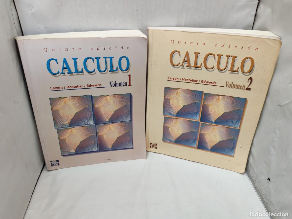 Livres d'occasion: C&Aacute;LCULO. Vols. 1 y 2 (Obra completa en 2 vols. Quinta edici&oacute;n 1995, SIN SUBRAYADOS)