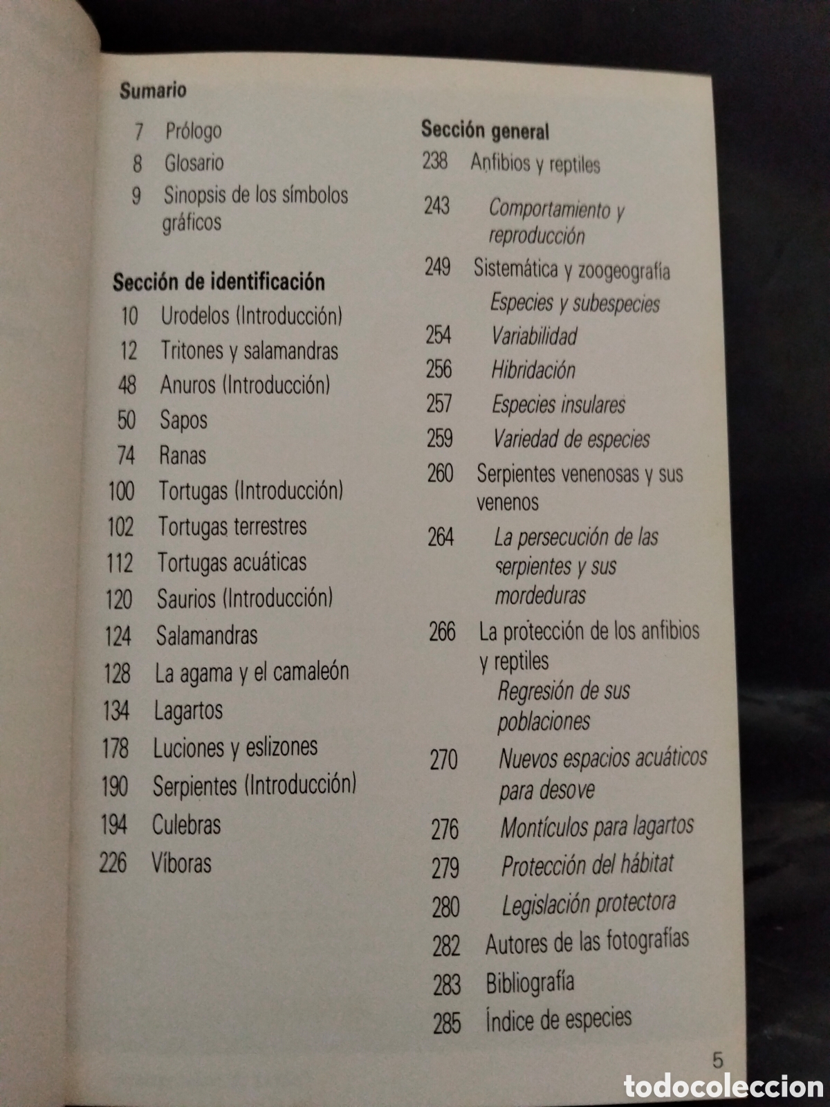 Libros de segunda mano: VV. AA. REPTILES Y ANFIBIOS .BLUME - Foto 3