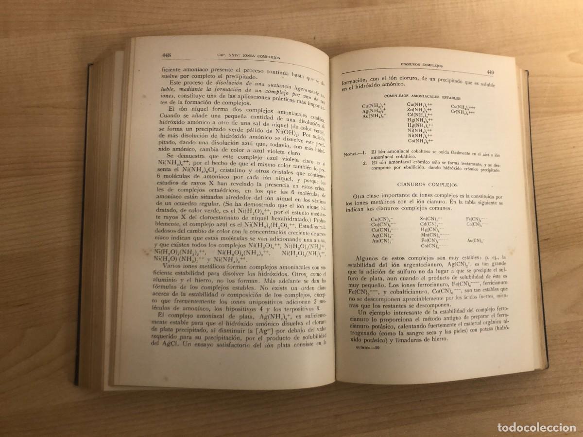 Libros de segunda mano de ciencias: Quimica General Linus Pauling Aguilar de Ediciones 1949 - Foto 9