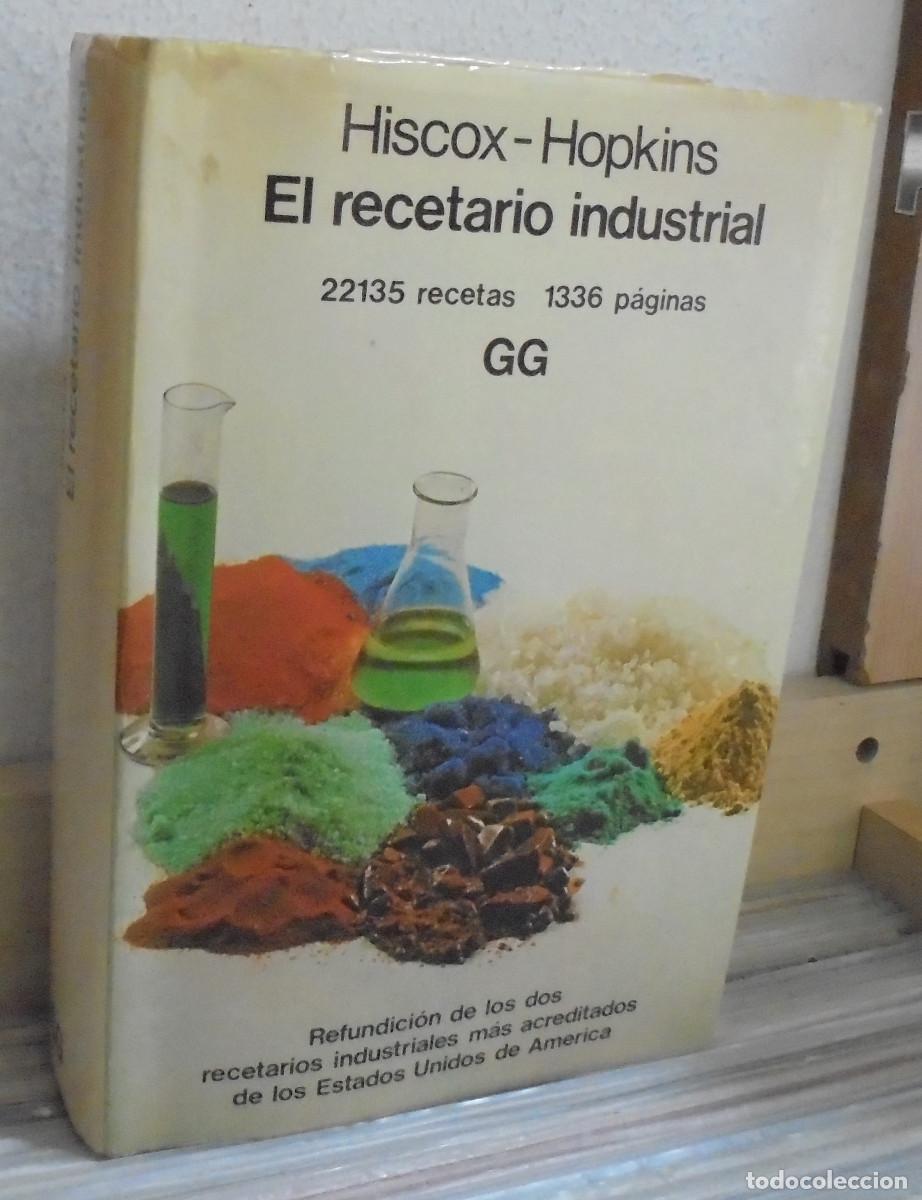 Libros de segunda mano de ciencias: El recetario industrial. Hiscox - Hopkins