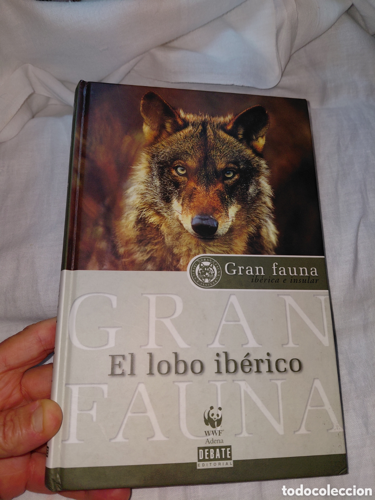 Libros de segunda mano: EL LOBO IBERICO.JORGE BARTOLOME E ISAAC VEGA.GRAN FAUNA IBERICA E INSULAR.DEBATE EDITORIAL 1999