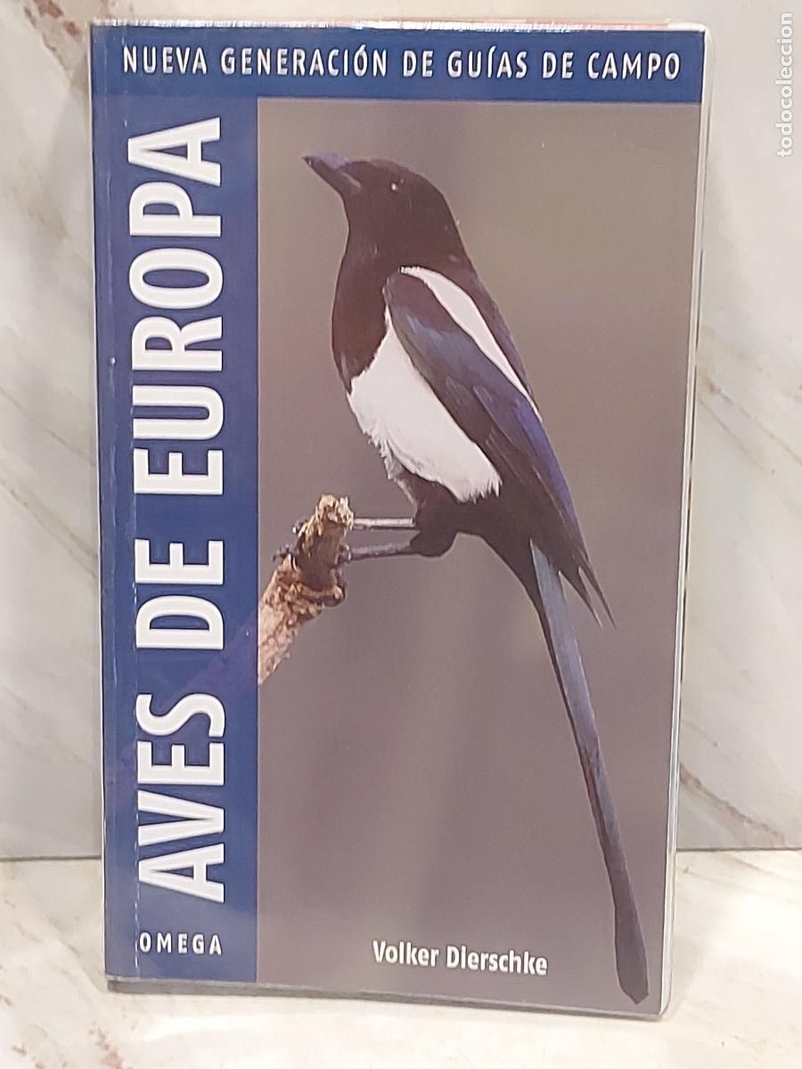 Libros de segunda mano: AVES DE EUROPA / VOLKER DIERSCHKE / EDICIONES OMEGA / GU&Iacute;A DE CAMPO / 2014 / COMO NUEVO