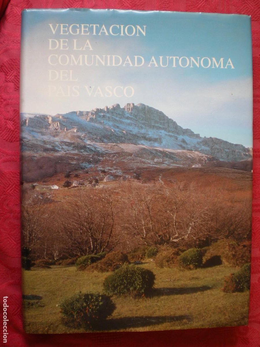 Libros de segunda mano: VEGETACI&Oacute;N DE LA COMUNIDAD AUT&Oacute;NOMA DEL PA&Iacute;S VASCO.