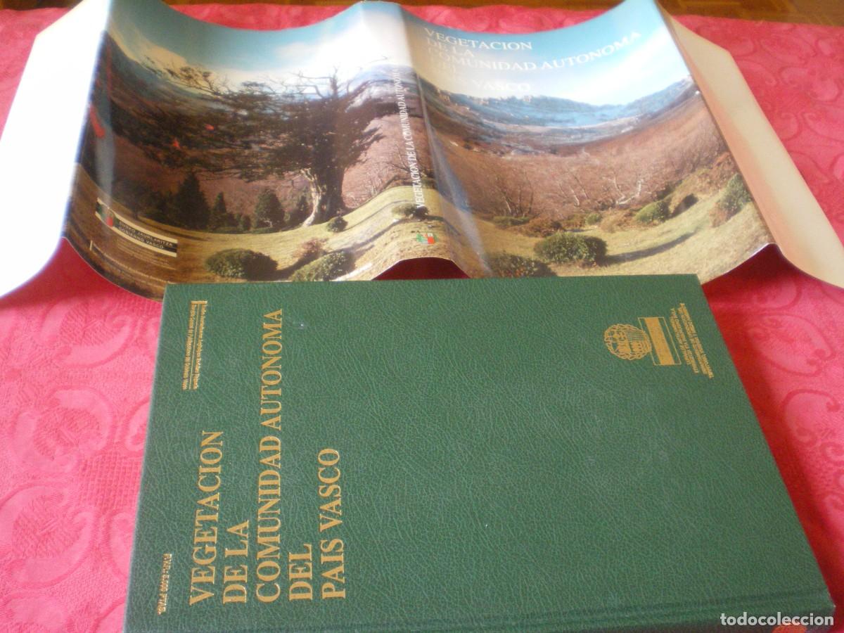 Libros de segunda mano: VEGETACI&Oacute;N DE LA COMUNIDAD AUT&Oacute;NOMA DEL PA&Iacute;S VASCO. - Foto 3