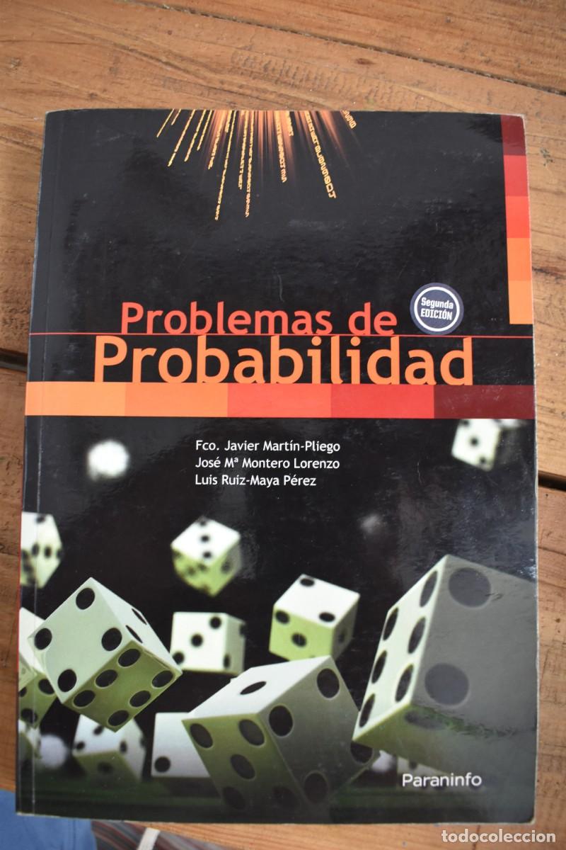 Libros de segunda mano de ciencias: PROBLEMAS DE PROBABILIDAD. VVAA. Paraninfo. Editorial AC 1998