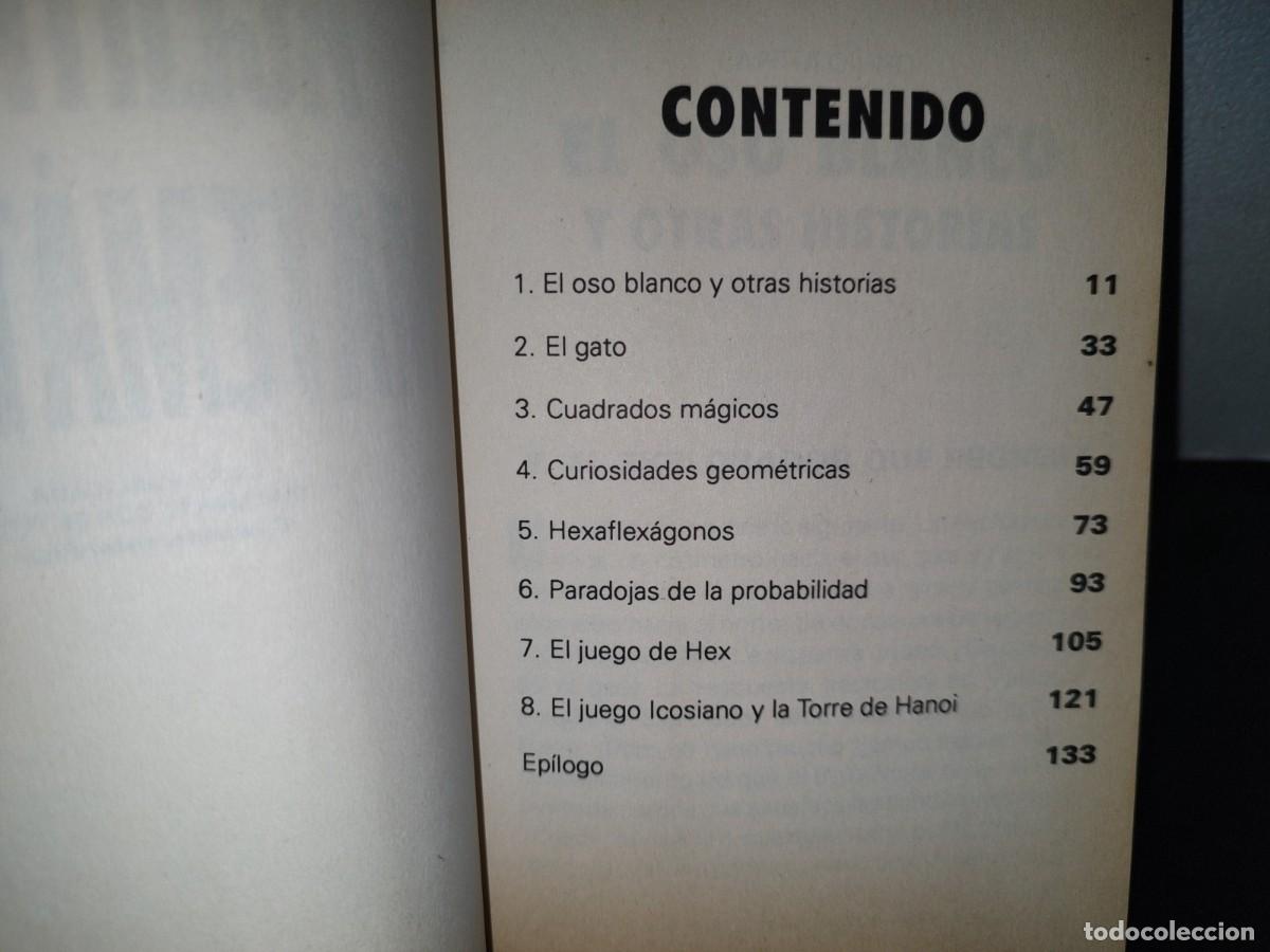 Libros de segunda mano de ciencias: 199- Acertijos Matem&aacute;ticos - Martin Gardner. Editorial Selector. 1A. Ed. 1999 - Foto 6
