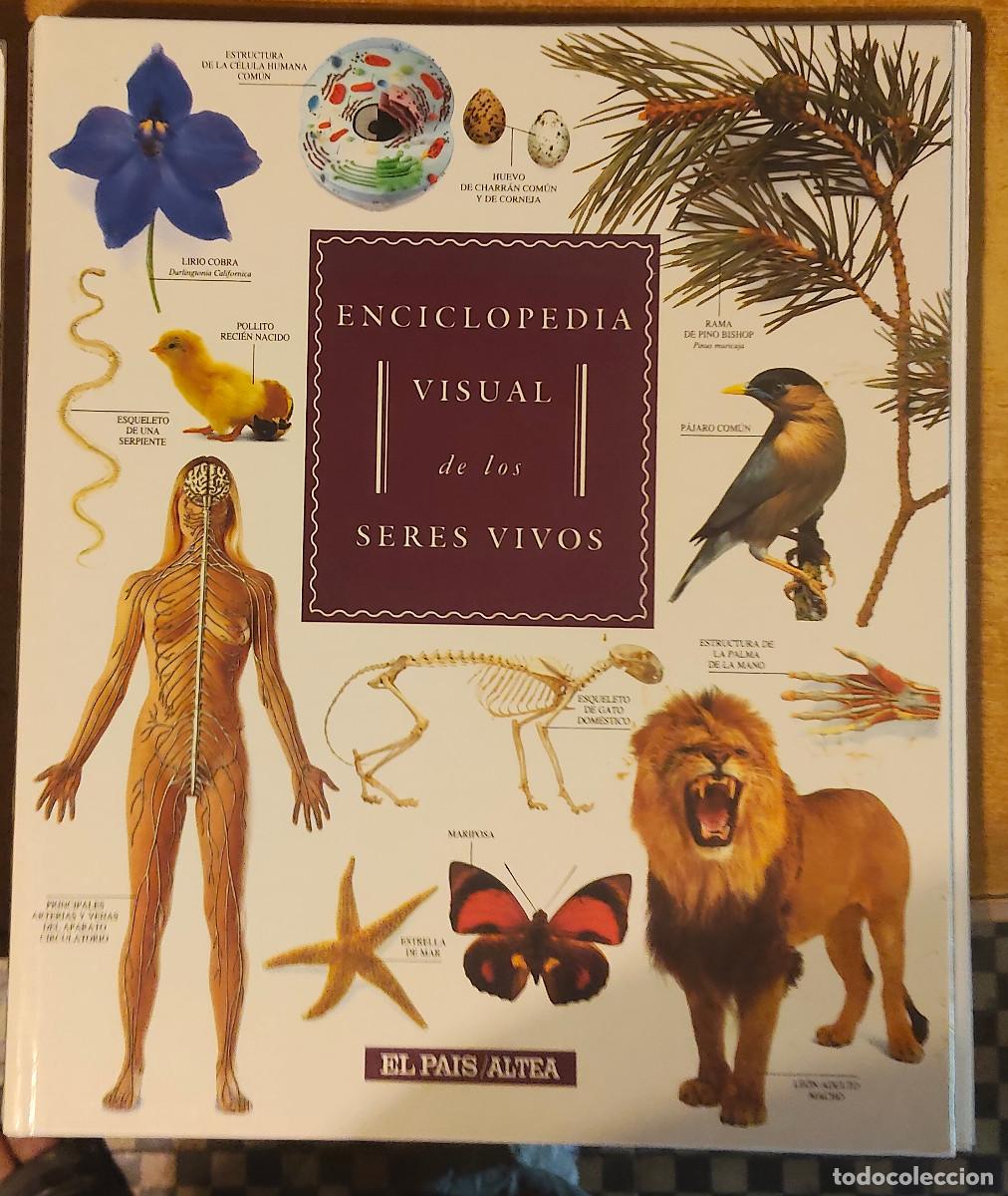 Libros de segunda mano: Enciclopedia visual de los seres vivos. El Pa&iacute;s / Altea - tomo 1 2 y 3 . fasciculos - falta encuad