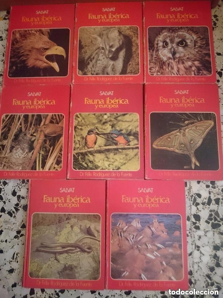 Second hand books: COLECCION COMPLETA FAUNA IBERICA - FELIX RODRIGUEZ DE LA FUENTE -ED. SALVAT -leer detalles