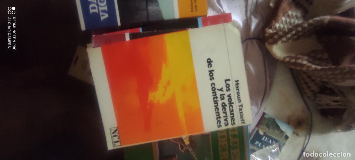 Libros de segunda mano: LOS VOLCANES Y LA DERIVA DE LOS CONTINENTES -- HAROUN TAZIEFF -- LABOR 1974 --