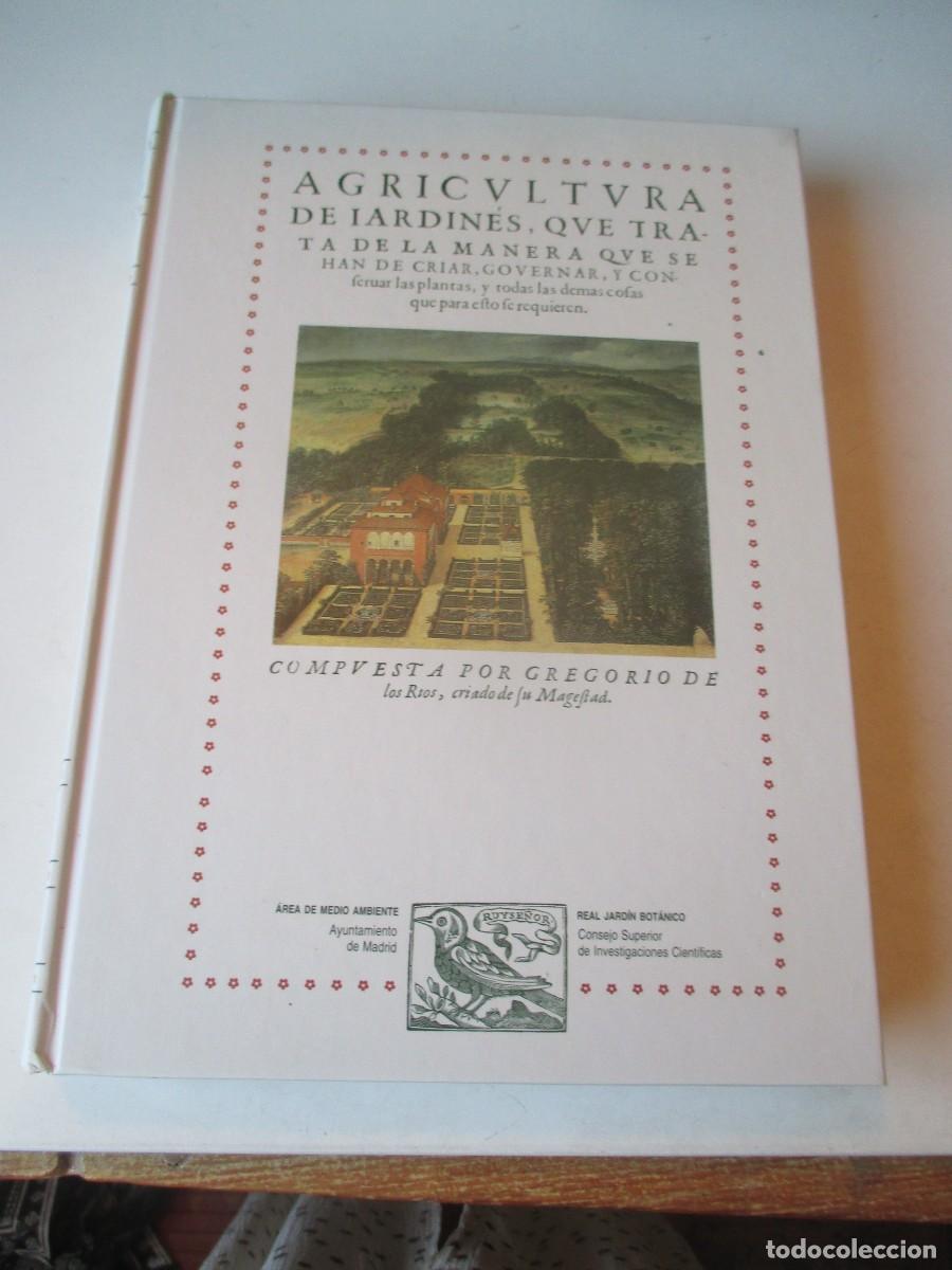 Libros de segunda mano: A prop&oacute;sito de la agricultura de jardines de Gregorio de los Rios (semifacsimil + estudio) W41654