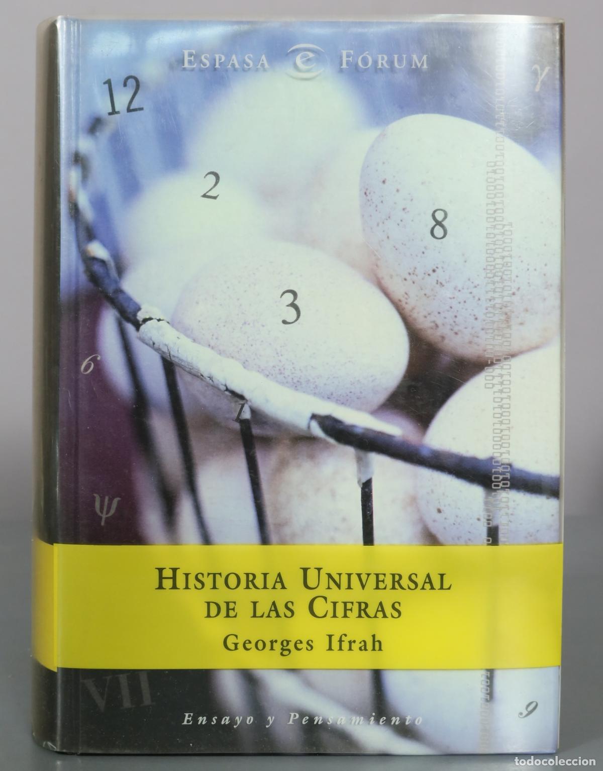 Libros de segunda mano de ciencias: Historia Universal de las Cifras - Georges Ifrah - Editorial Espasa