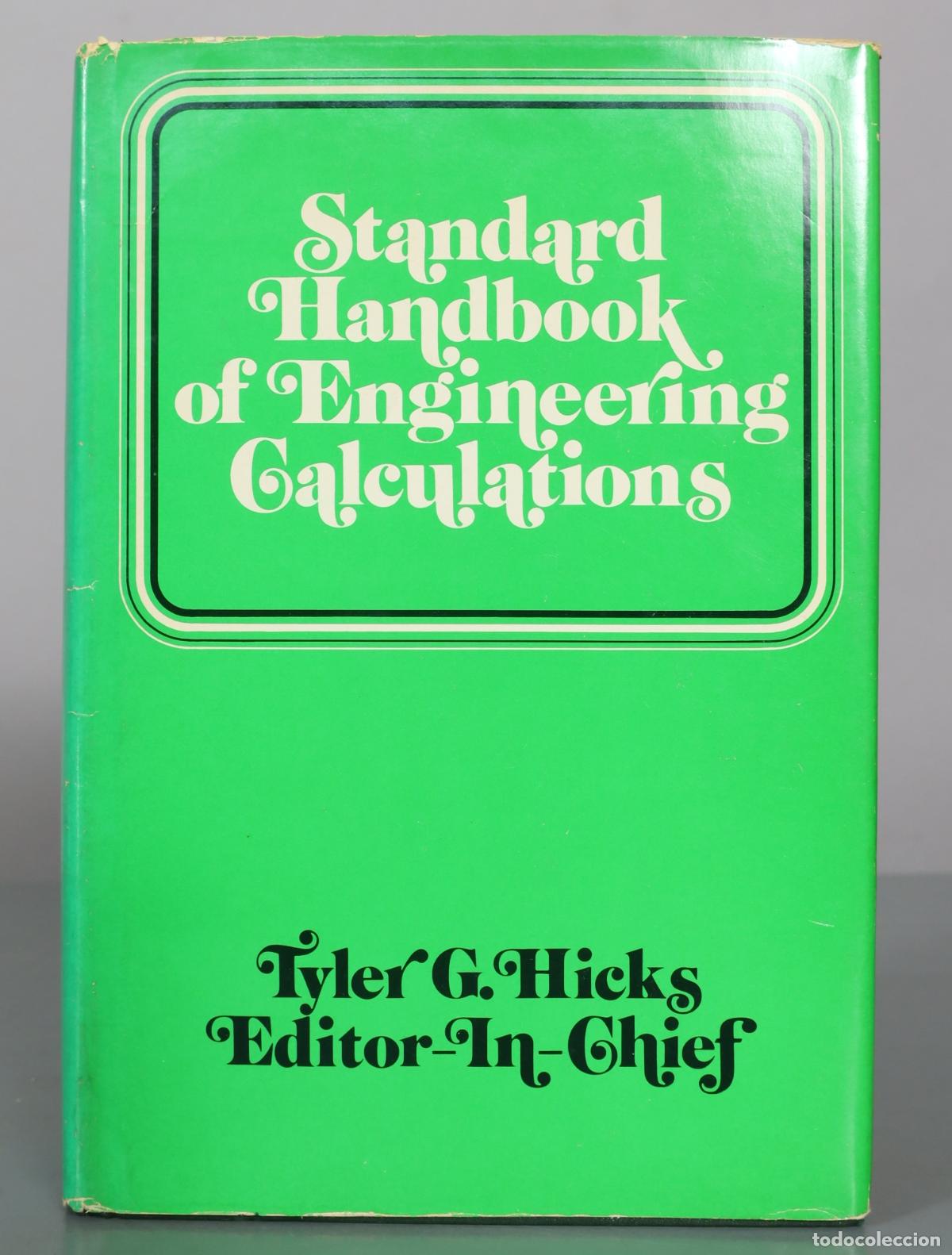 Libros de segunda mano de ciencias: Standard Handbook of Engineering Calculations - Tyler G. Hicks