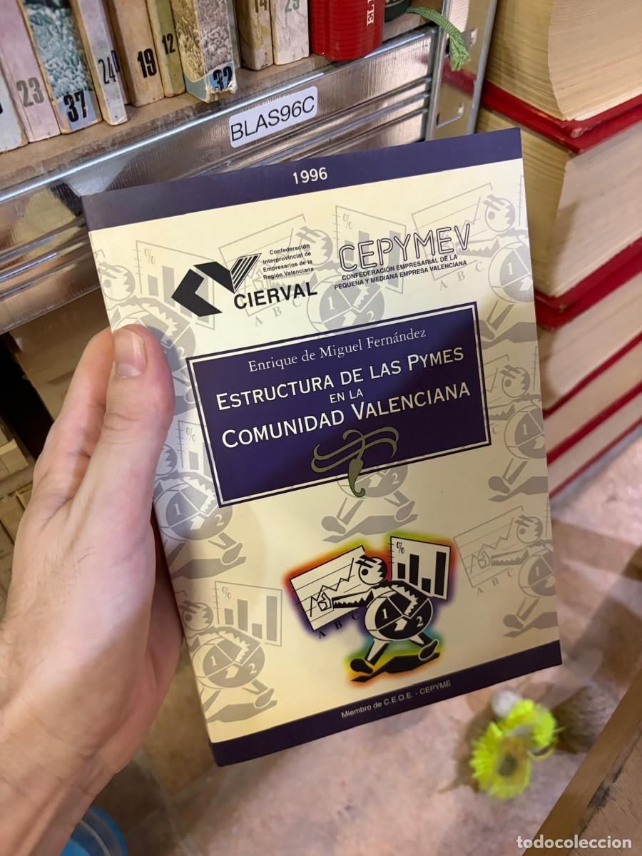 Libros de segunda mano: BLAS96C ESTRUCTURA DE LAS PYMES EN LA COMUNIDAD VALENCIANA Enrique de Miguel Fern&aacute;ndez CIERVAl / CEp