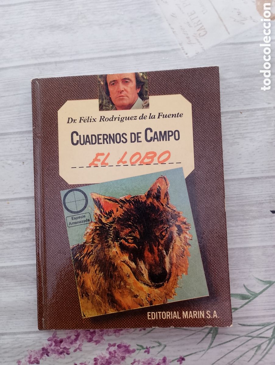 Libros de segunda mano: El lobo. Cuadernos de campo n&ordm; 3. F&eacute;lix Rodr&iacute;guez de la Fuente
