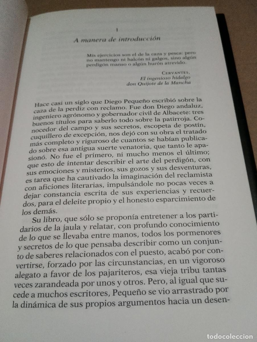 Libros de segunda mano: SIERRAS, PERDICES Y OLIVARES Jos&eacute; Cuenca - Foto 5