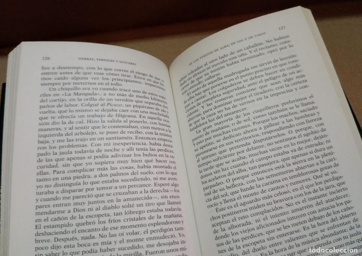 Libros de segunda mano: SIERRAS, PERDICES Y OLIVARES Jos&eacute; Cuenca - Foto 6