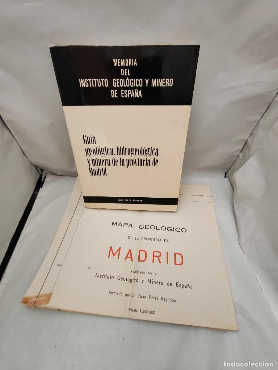 Libros de segunda mano: Gu&iacute;a geol&oacute;gica, hidrogeol&oacute;gica y minera de la provincia de Madrid (Incluye Gran Mapa Geol&oacute;gico)